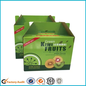 Corrugated Paper Kiwi Fruit Packaging Box