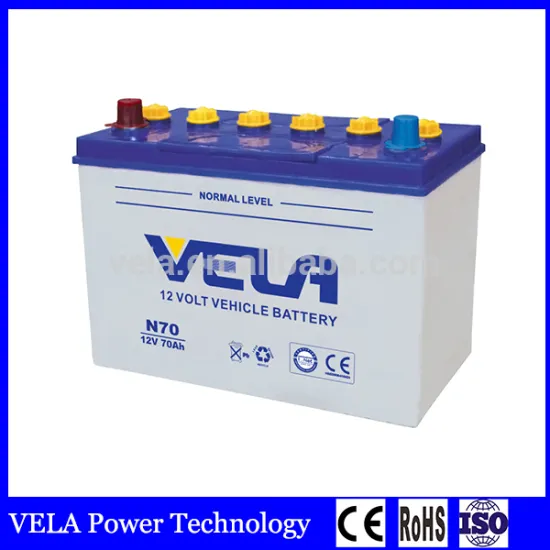 Factory Competitive Price Good Quality N70 Dry Charged Lead Acid Car Battery