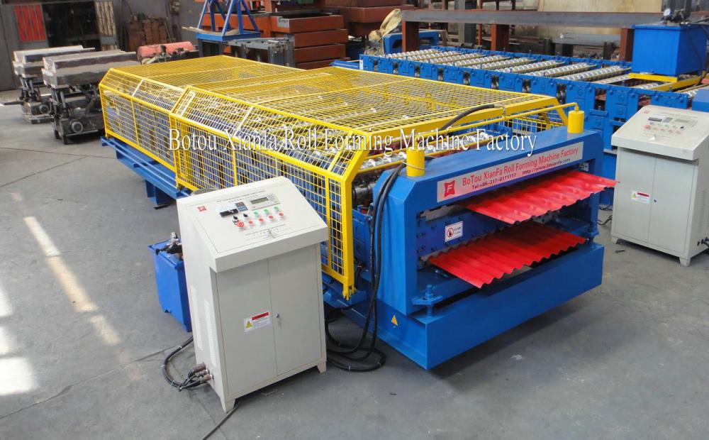 Color Steel Sheet 3D Double Layer Forming Machine