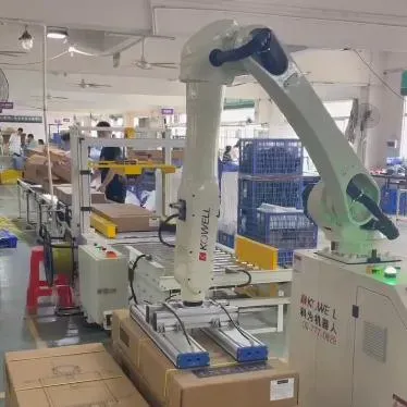 Efficient Stacking Mobile Lifting Palletizing Robot for 40kg Drums and Boxes