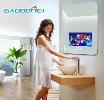 65 inch HD lcd digital signage, floor standing advertising mirror display