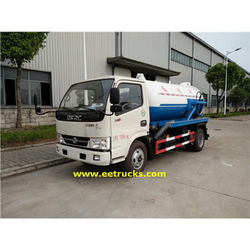 700 Gallon 130HP Vacuum Sewage Suction Trucks