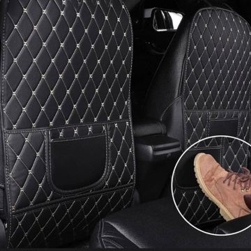 100% Waterproof PU Leather Custom Car Seat Covers with Anti-Skid Honeycomb Bottom Layer