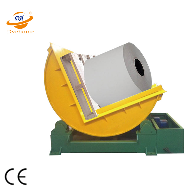 Steel coil 90 degree upender machine