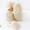 Anpassad design Eco Friendly Portable Canvas Drawstring Bag