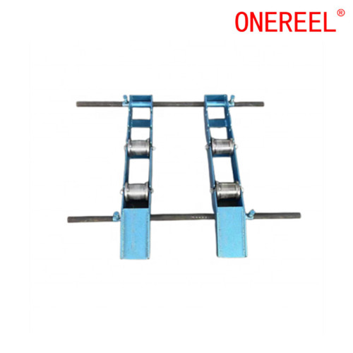 Double Ramp kabel trommelrollerstands