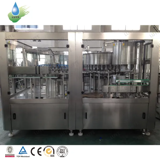 Low Price Industrial Water Bottle Washer Filling and Capping Machine