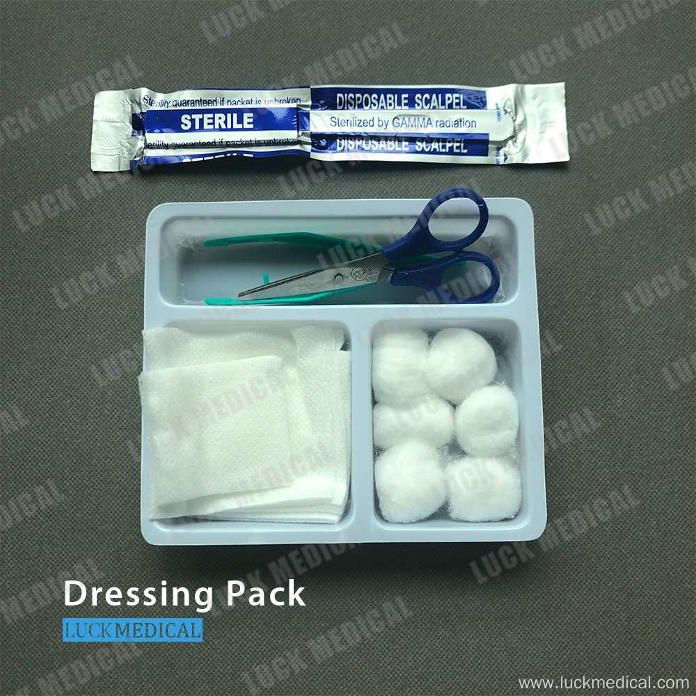 Medical Pack Dressing for Wound