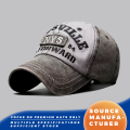NYSville 84 Topi Bisbol Dua Warna yang Dicuci