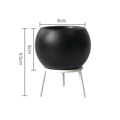 Nordic Iron Art Meaty Flower Pot Vase