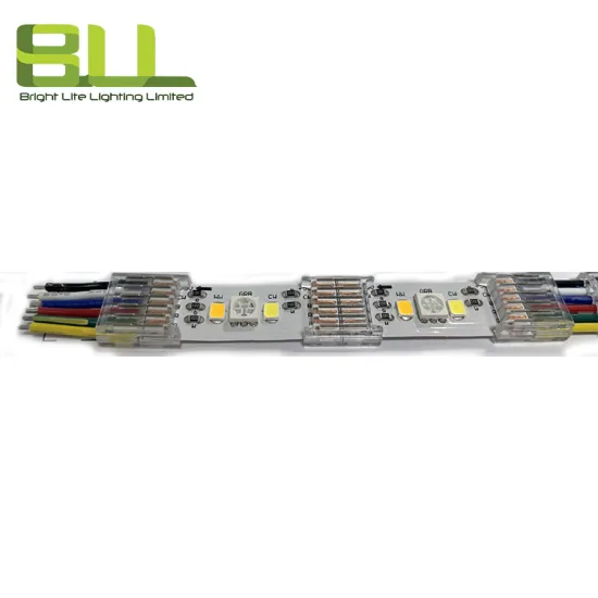 6 Pin LED Strip Connector Direct Sale - Free Soldering RGBWW Connector