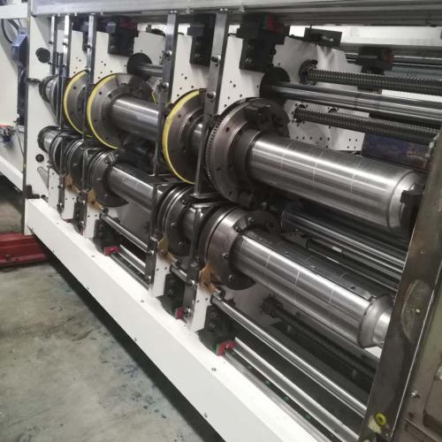 Auto Servo Adsorb Transfer Print Slot Die-cutting Machine