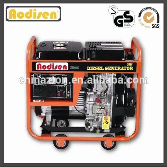 3KW / 5KW AODISON ZT3000DG open type diesel generator 100% copper wire single cylinder air cooled engine