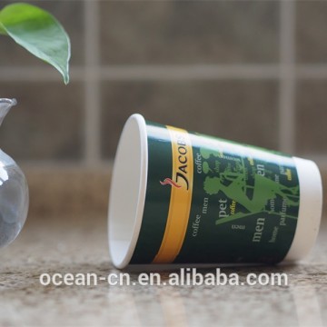 12oz double wall printed disposable coffee paper cup