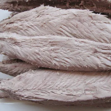 Precooked frozen skipjack tuna loin fish for canned tuna