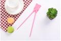 Roliga Förtjusande Portable Silicone Kids Training Chopsticks