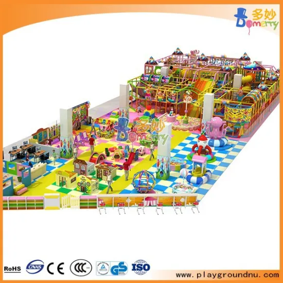 Commercial Contained Play Equipment-FEC Indoor Play Set