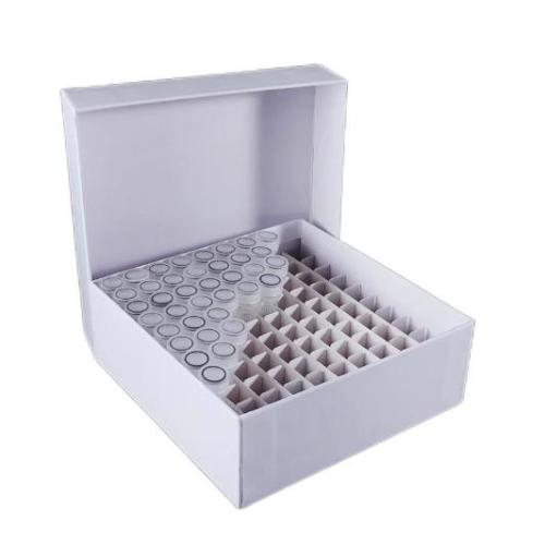 Cardboard Freezing Box Cryo Tube Box 49