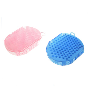 Massage Plastic Curry Grooming Comb For Horse Cleaning