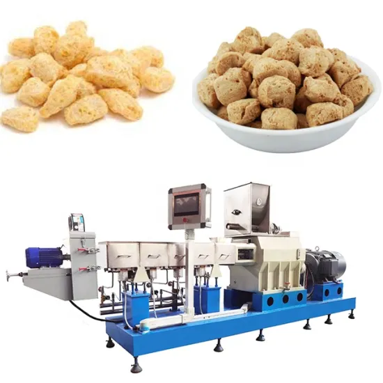 Automatic Soy Bean Textured Protein Manufacturing Extruder Production Line