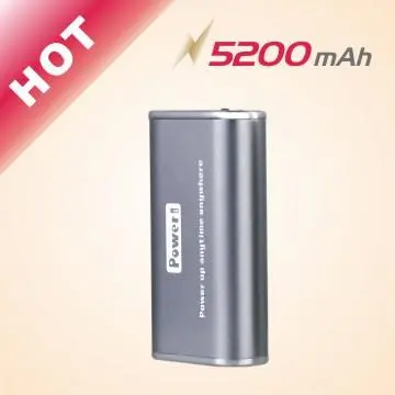 High Capacity 5200mAh external battery pack for Galaxy