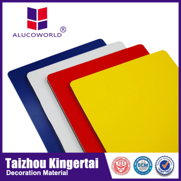 Alucoworld 4mm aluminum composite panels plastic core unbreakable