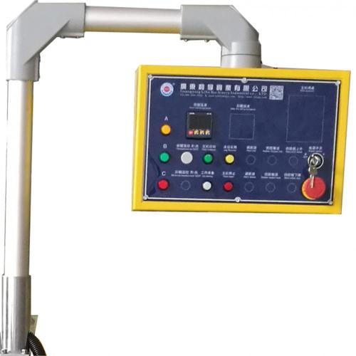 Fresadora de parada de emergência com controle PLC