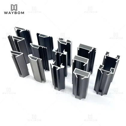 Automatic Minimalist Aluminum Swing Door for Kitchen and Home