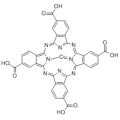 Cuprate(4-),[29H,31H-phthalocyanine-2,9,16,23-tetracarboxylato(6-)-kN29,kN30,kN31,kN32]-, hydrogen (1:4),( 57276181,SP-4-1) CAS 16337-64-7