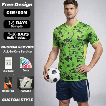 Digital Printing Football Jersey Club Soccer Uniform
