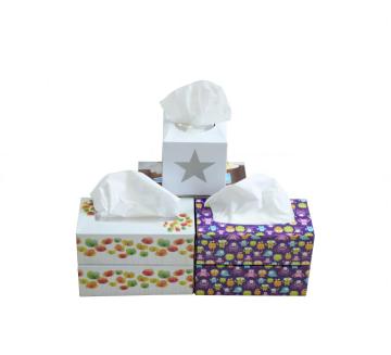 Facial Tissue Flat Tissue Boxes