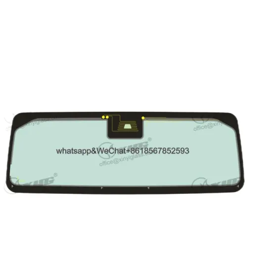 Original Glass Parts for Jeep Wrangler SUV 2018 - Premium Windshield and Sunroof Assembly