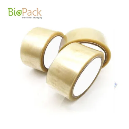 Custom Adhesive Film Compostable Transparent Packaging Tape