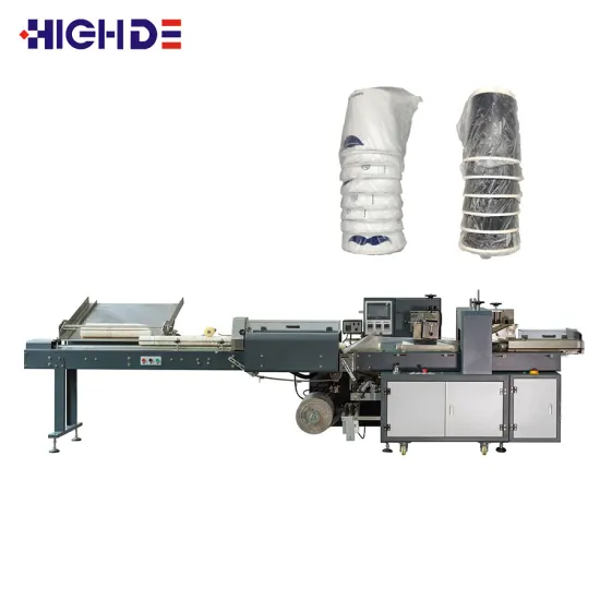 High Speed Automatic Paper Cup Counting and Packaging Machine