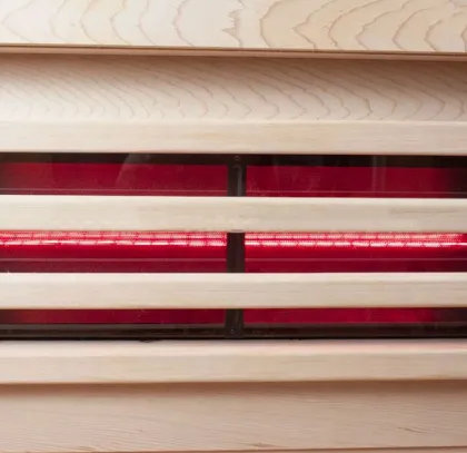 Saunatec 2 Person Sauna European Style Factory Wholesale Solar Sauna