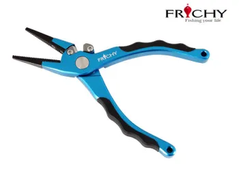Oem Aluminum Multi-function Long Nose Fish Plier / Cutter Plier Professional