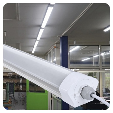 Luz LED de LED à prova de tubo ligável 600mm 1200mm 1350mm 1500mm 160lm/W IP65 Indução de microondas botão rotativo