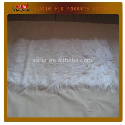 goat skin plate long hair icelandic sheepskin