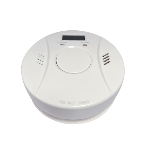 Big Test Button LCD Digital Carbon Smoke And Monoxide Detector 9v Carbon Alarms