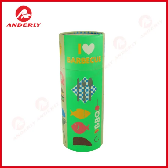 Customized Paper Tube For Barbecue Tool Packaging