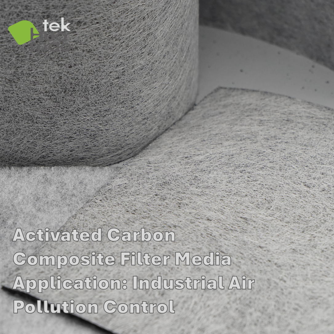 SO2 Air Pollution Control Activated Carbon Filter Media Cloth Application