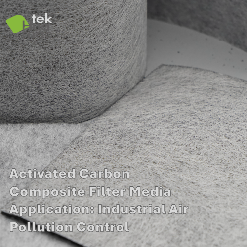 Pollution de l'air industriel SO2 Médias de filtre à carbone activé