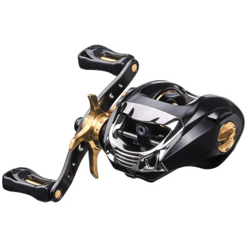 Colorful Baitcasting Fishing Reel with 12+1 Bearings and 8kg Drag Power, 6.3:1 Gear Ratio