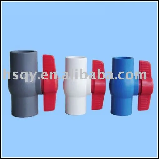 pipe fitting PVC ball valve PVC valve