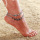 Boho Starfish Anklets Старинные браслеты на щиколотки Серебряный пляжный кулон для женщин и девочек