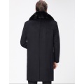 Factory Wholesale Custom Mens Woolen Coat Long