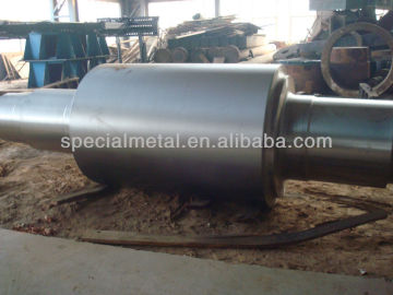 Forged mill roller shaft