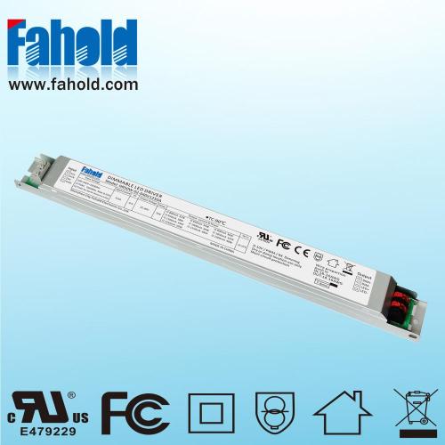 Sistema de iluminación lineal de 50W 1200mA Conductor Led