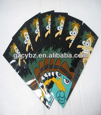 colorful printed printed pvc heat shrink label for easter egg