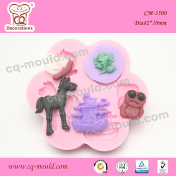 Cake Decorating bally girl silicone mold